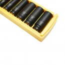 Set 10 chei tubulare de impact lungi 10-24mm, patrat 1/2 inch Cr-Mo Crownman