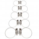 Set 10 Coliere Metalice Micul Fermier Ø8mm-27mm