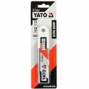 Set 10 lame pentru cutter Yato YT-75261, otel, 18 mm
