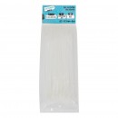 Set 100 bride plastic Detoolz 2.5x200mm, protectie UV, ALB