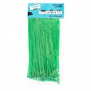 Set 100 bride plastic Detoolz 4.8x200mm , protectie UV, VERDE