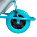 Set 10buc roaba metalica 85L otel zincat roata PU