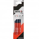 Set 12 creioane pentru tamplarie Yato YT-69940, cap dublu rosu si albastru