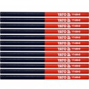 Set 12 creioane pentru tamplarie Yato YT-69940, cap dublu rosu si albastru