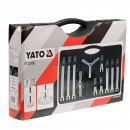 Set 12 extractoare pentru rulmenti din locuri greu accesibil, YATO YT-25105, 0-250 mm