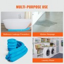 Set 12 sosete absorbante contra scurgerilor accidentale ulei/apa, Capacitate 76 l, Lungime 76 cm