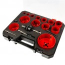 Set 15 carote HSS bimetal 19-83 mm, prindere hexagonala