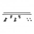 Set 2 bare transversale metalice pentru portbagaj Breckner Germany