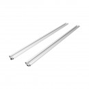 Set 2 bare transversale pentru portbagaj din aluminiu cu antifurt 1200mm Breckner Germany