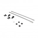 Set 2 bare transversale pentru portbagaj din aluminiu cu antifurt 1500mm Breckner Germany