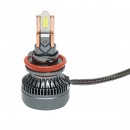 Set 2 becuri auto LED H11, 60W, 12-36V lumina alb rece