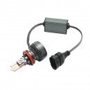 Set 2 becuri auto LED H11, 60W, 12-36V lumina alb rece