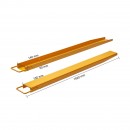 Set 2 extensii pentru furci stivuitor, Lungime totala 152 cm, Latime interioara 14 cm, Capacitate 1.8 Tone