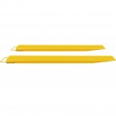 Set 2 extensii pentru furci stivuitor, Lungime totala 243 cm, Latime interioara 11.5 cm, Capacitate 2 Tone