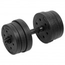 Set 2 gantere reglabile 2x10kg rebel active