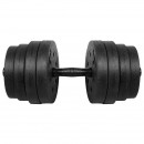 Set 2 gantere reglabile 2x15kg rebel active