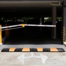 Set 2 x Limitator de viteza cu 2 canale protectie cabluri, Capacitate 10000 kg/axa, lungime 185 cm