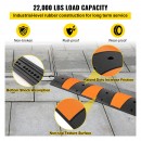 Set 2 x Limitator de viteza cu 2 canale protectie cabluri, Capacitate 10000 kg/axa, lungime 185 cm