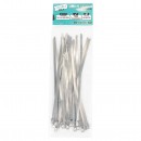 Set 20 bride metalice Detoolz 4.6x200mm