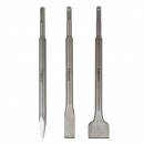 Set 3 dalti 250mm SDS+, Detoolz