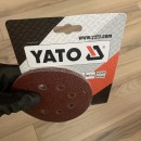 Set 3 discuri abrazive Yato YT-83465, Velcro, P150, diametru 180 mm