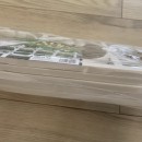Set 5 gardulete de gradina, Strend Pro Gardens F755, din plastic, alb, 64x34 cm