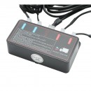 Set 4 lampi LED stroboscopice 24W, 12-24V, galben, unitate control cu 4 module 110x28x12mm