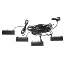 Set 4 stroboscoape cu 6 LED-uri, lumina galbena 12V Breckner Germany