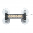 Set 4 stroboscoape cu 6 LED-uri, lumina galbena 12V Breckner Germany
