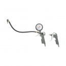 Set 5 piese aer comprimat cu furtun spiralat 5m, pistol spalat, vopsit, umflat si suflat aer