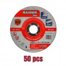 Set 50 bc discuri taiat metal inox, 125x1mm, A60T, in cutie metal