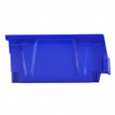 Set 6 cutii pentru organizare accesorii, Stivuibile, cleme incluse, Albastru/Rosu, 276 x 279 x 128 mm