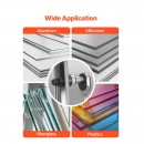 Set 6 perforatoare pentru tabla, antrenor cu clichet, in trusa, 2.7 – 50.8 mm, 1 x burghiu in trepte, Otel 40Cr