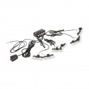 Set 8 stroboscoape cu 3 LED-uri, lumina galbena 12V Breckner Germany