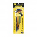 Set 9 chei torx T10-T50, extra lungi, color