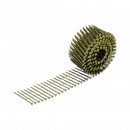 Set 9000 cuie constructii pe tambur 2.6x57mm inelate 300 buc/rola, 30 role/cutie