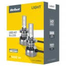 Set becuri led auto h7 50w rebel