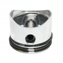 Set biela si piston echipat cu segmenti 80mm, pentru compresor aer Tractor Forestier, motor Perkins