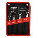 Set chei inelare semideschise 8-17mm, 4buc, Yato YT-0143