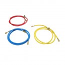 Set furtun cu robinet 180 cm 3 culori pentru incarcare freon R-410a