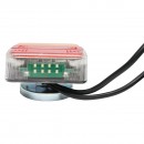 Set lampi LED magnetice pentru remorca, fisa 7 pini, cablu intre stopuri de 2,5m, cablu fisa 7.5m 12 V Breckner Germany