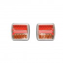 Set lampi remorca LED  12-24V cu magnet si control wireless Breckner Germany