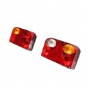 Set lampi spate cu 7 functii cablu 300mm, 12V, becuri 21W/5W, dimensiune 235x130x55mm Breckner Germany