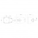 Set lampi tip far cu semnalizare dreapta si stanga 12V Breckner Germany