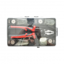 Set multifunctional 5 in 1 cu foarfeca, cleste patent, taiere, sertizare, dezizolare cabluri