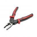Set multifunctional 5 in 1 cu foarfeca, cleste patent taiere, sertizare, sfic, dezizolare cabluri