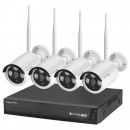 Set nvr supraveghere video wifi 4 camere tuya wi-fi 6