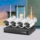 Set nvr supraveghere video wifi 4 camere tuya wi-fi 6