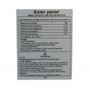 Set panou solar 50W fotovoltaic monocristalin 670x400x25mm cu regulator 10A 12/24V, 2xUSB, cablu baterie 2m Breckner Germany