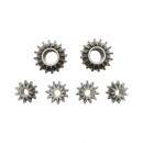 Set pinioane diferential Tractor Forestier punte mare MN Z=11, Z=16, Z=24